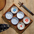 Handcrafted Porcelain Serving Plate Collection – Set of 6
