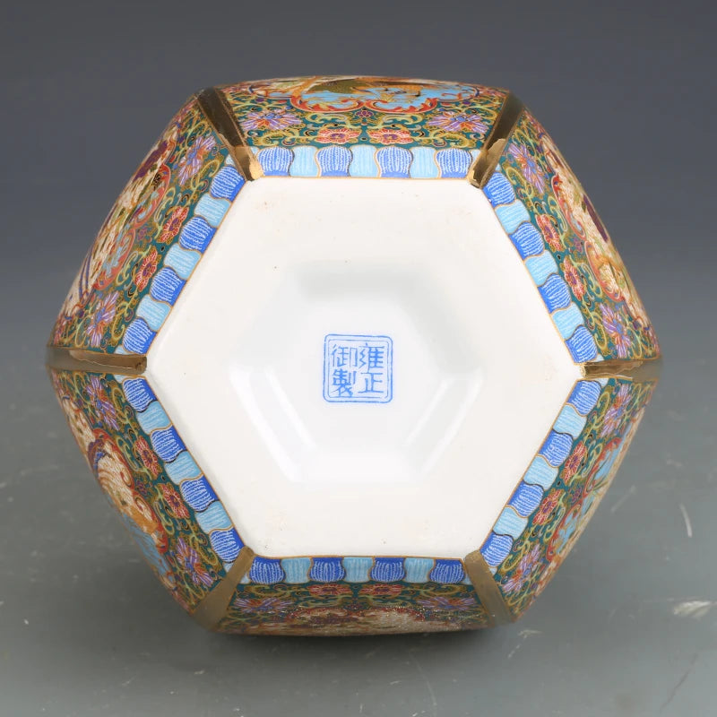 Imperial Floral Porcelain Vase – Limited Edition (Only 2 Pieces Available)