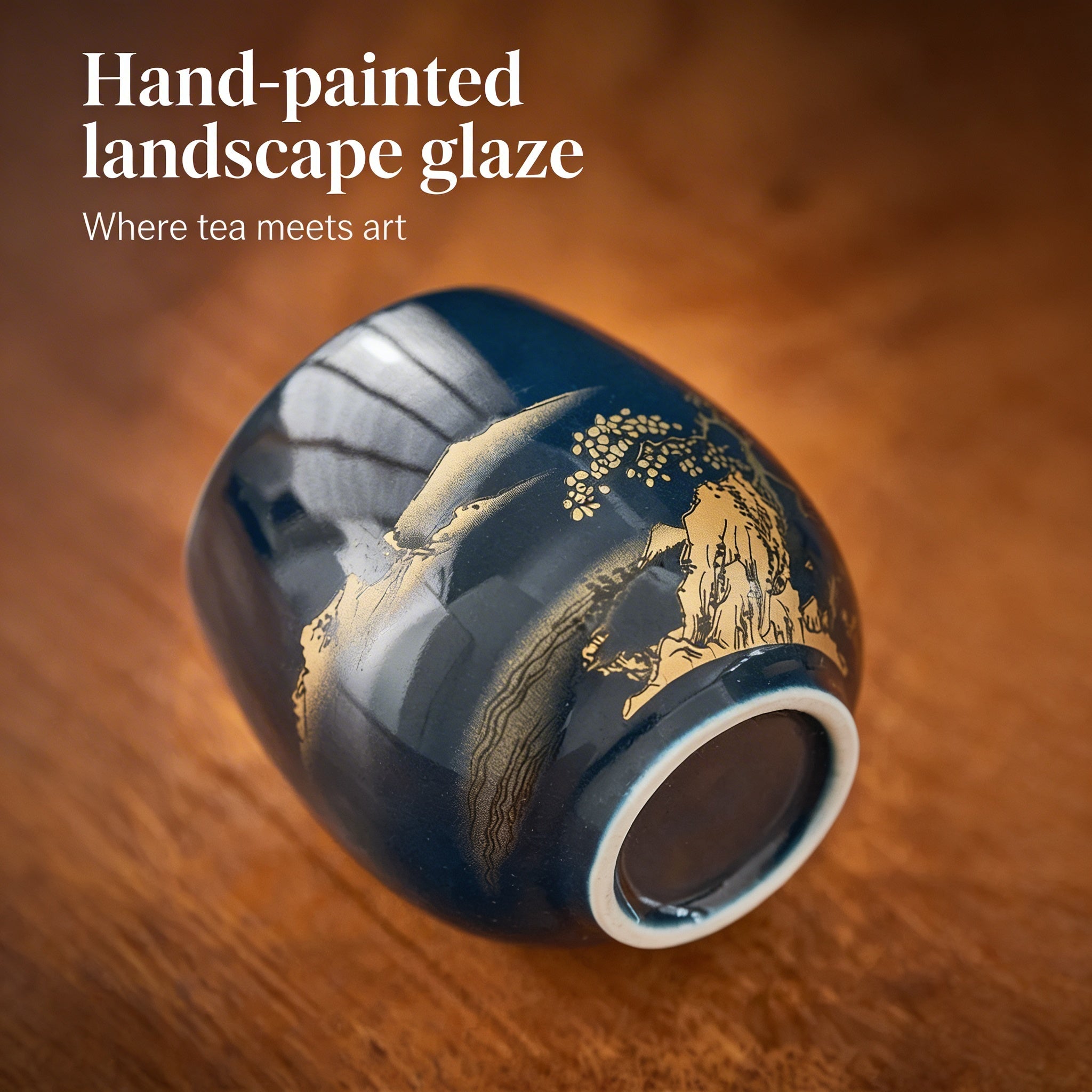 Baishan's Mountain Landscape Tea Ceremony Set – 7 Pieces