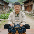 Baishan's Mountain Landscape Tea Ceremony Set – 7 Pieces